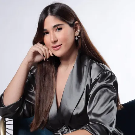 المصممة اللبنانية هالة قسطون