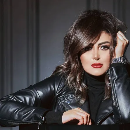 المطربة شذى - صورة من حسابها على فيسبوك