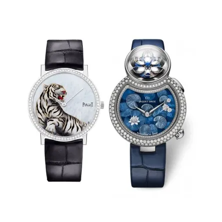 ساعات يد مزينة بالأناميل 2022