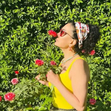 غادة عبد الرازق في أحدث ظهور لها - الصورة من حسابها على انستغرام