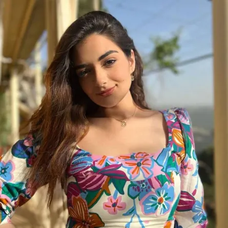 ملك أحمد زاهر  - الصورة من حسابها على انستغرام