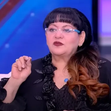 فريدة سيف النصر - الصورة خلال استضافتها في برنامج كلام الناس عبر حساب القناة على يوتيوب