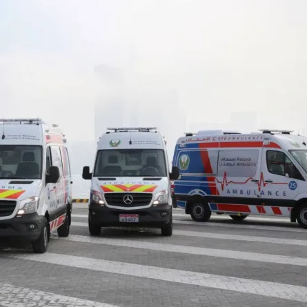 الإسعاف الوطني. الصورة من "وام"