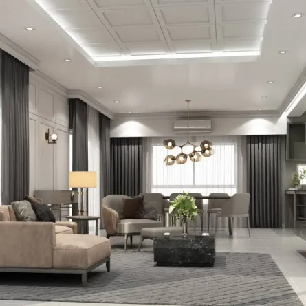 ألوان حيادية في ديكورات 2022