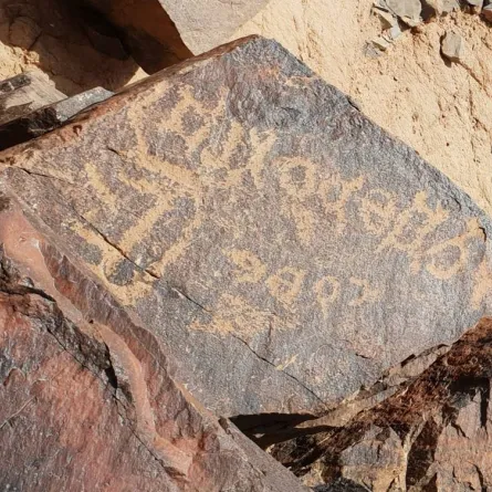  نقوش ثمودية  في حائل 