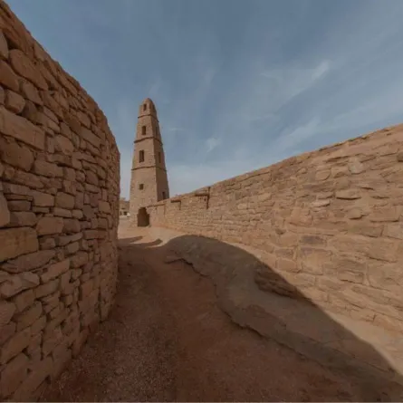 تظهر الصورة مسجد عمر بن الخطاب مصدر الصورة وكالة الأنباء السعودية واس