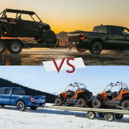 مقارنة بين فورد إف 150بيك أب ودودج رام بيك أب 2022