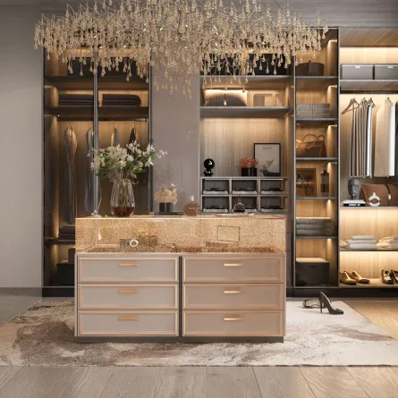 تصميم ديكورات غرف الملابس