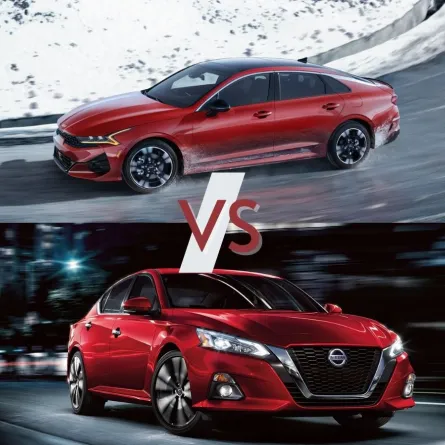 مقارنة نيسان ألتيما وكيا كيه 5