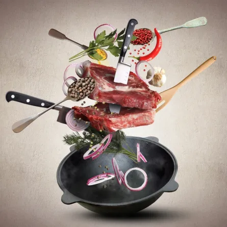 كيفية التخلّص من رائحة اللحم في المطبخ؟