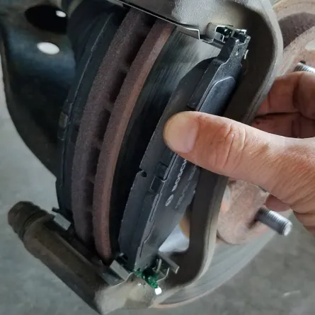 تلف فحمات الفرامل