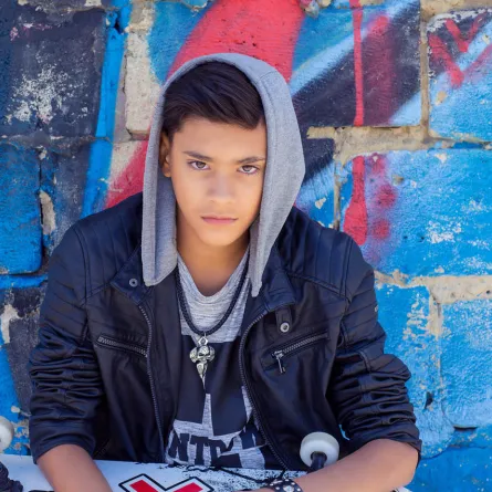 صورة لمراهق