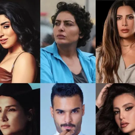 نجوم العمل - الصورة من المكتب الاعلامي للشركة المنتجة