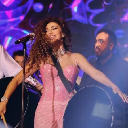 ميريام فارس - صورة بحفل لبنان على حسابها في إنستجرام