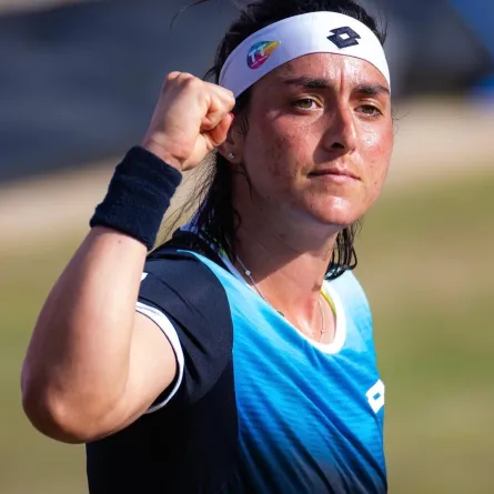 اللاعبة أنس جابر بطلة التنس التونسية - الصورة من حسابها على تويتر