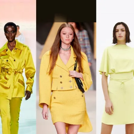 إطلالات مونوكروم باللون الأصفر لصيف 2022