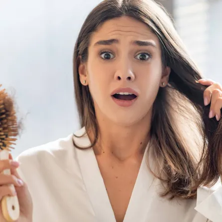 علاج تساقط الشعر بعد التكميم