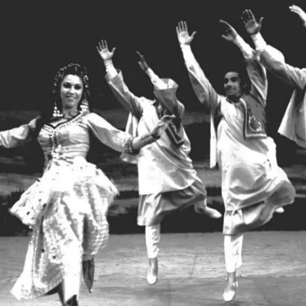 فريدة فهمي في أحد استعراضاتها الراقصة - الصورة من حساب وزارة الثقافة المصرية على فيسبوك