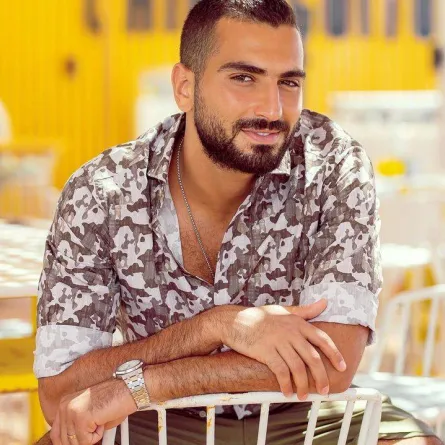 محمد الشرنوبي - الصورة من حسابها على انستغرام