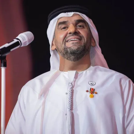 حسين الجسمي - صورة من حفله في القاهرة - الصورة من حسابه على إنستجرام