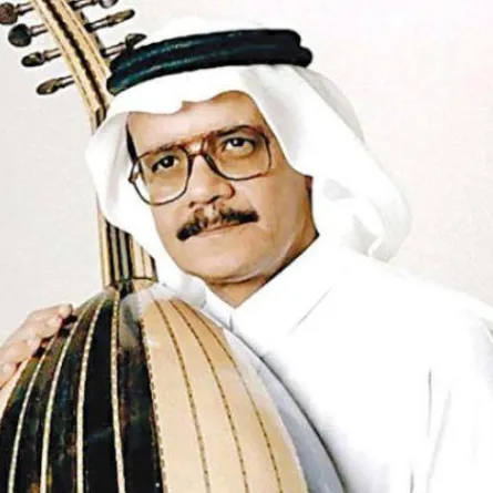 الفنان طلال مداح - الصورة من الشرق الأوسط 