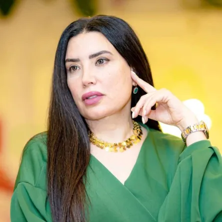 عبير صبري - الصورة من حسابها على الفيس بوك