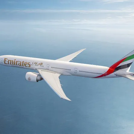 طيران الإمارات. الصورة من مكتب دبي الإعلامي