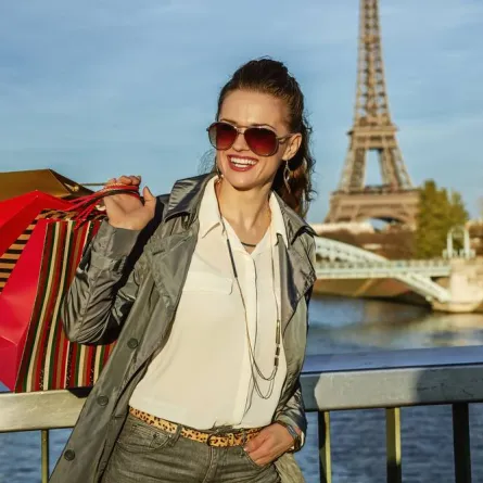 متعة التسوق في باريس