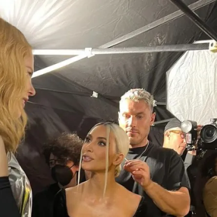 نيكول كيدمان وكيم كارداشيان سوياً 