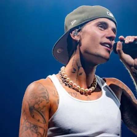 جاستين بيبر على المسرح 