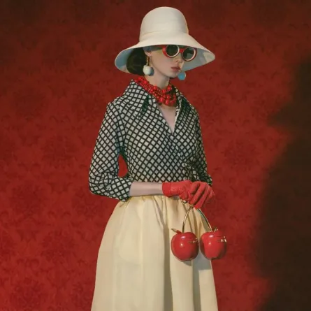 التنورة البيج من أندركوفور Undercover