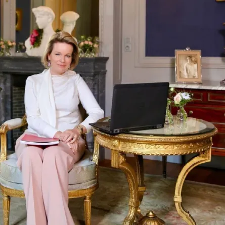 الملكة ماتيلد- الصورة من حساب البيت الملكي البلجيكي على إنستغرام