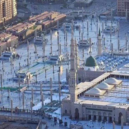 المدينة المنورة تستعد لاستقبال المتعجلين من الحجاج بالمسجد النبوي 