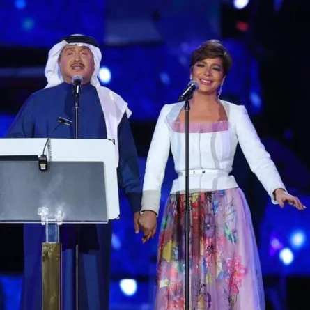 محمد عبده وأصالة - الصورة من حسابها على انستغرام