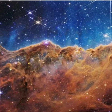 واحدة من أولى الصور التي تم التقاطها بواسطة تلسكوب جيمس ويب الفضائي- الصورة من الموقع الرسمي لوكالة ناسا nasa-gov