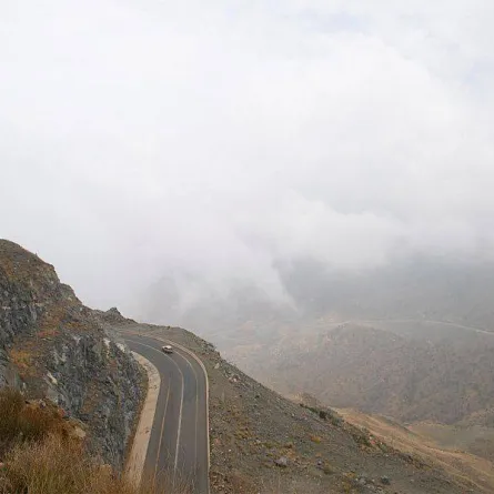 مرتفعات في الطائف