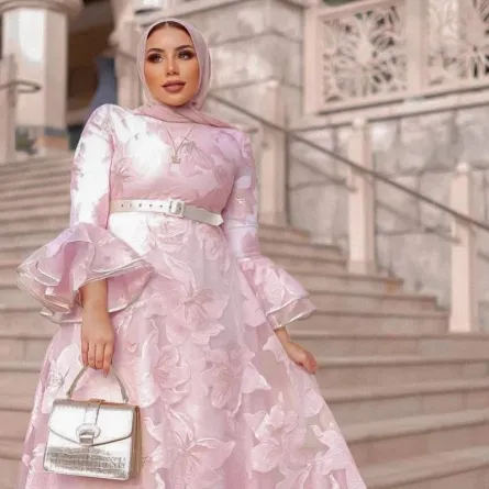 فساتين سواريه للمحجبات