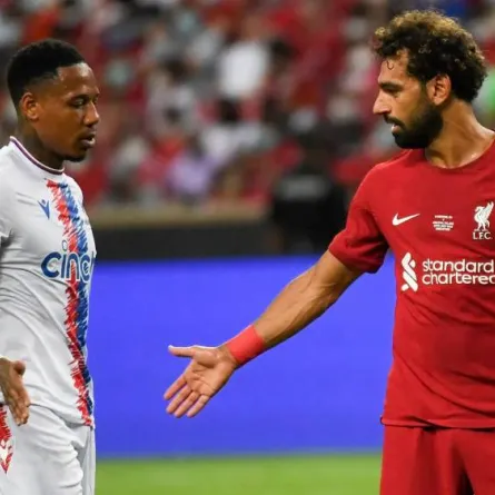 صورة محمد صلاح بعد انتهاء المباراة