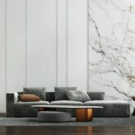 الرخام خامة تجذب هواة الفخامة 