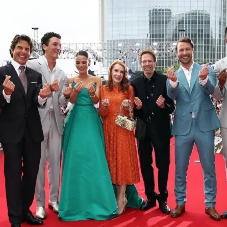 أبطال فيلم Top Gun- الصورة من حساب الفيلم على إنستغرام