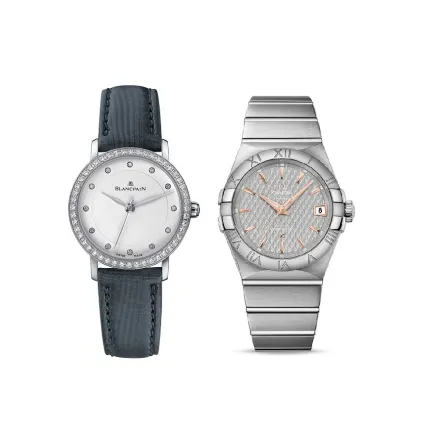 موديلات ساعات نسائية باللون الرمادي لصيف 2022