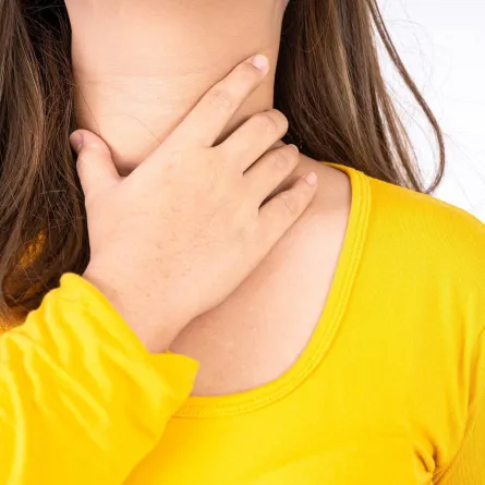 صورة لحامل تعاني من قصور الغدة