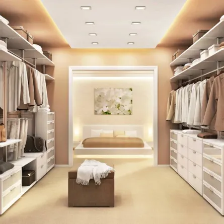 كيفيّة تصميم غرفة الملابس؟