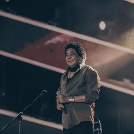 محمد منير - صورة من حسابه على إنستجرام