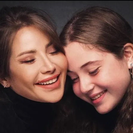 سلافة معمار وابنتها دهب - الصورة من حساب سلافة على انستغرام