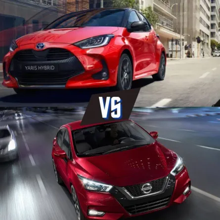 مقارنة بين نيسان صني وتويوتا ياريس 