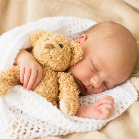 صورة لمولود نائم