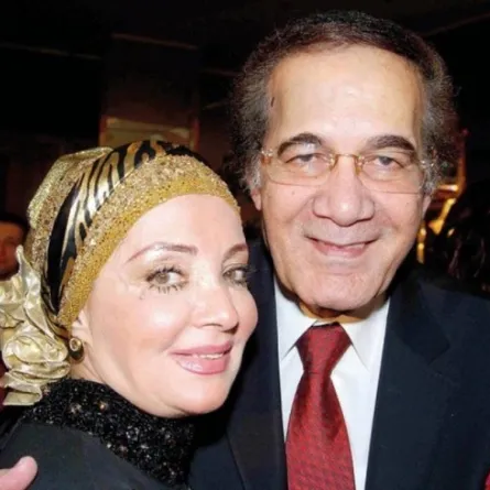 محمود ياسين - الصورة من حساب شهيرة على الفيس بوك