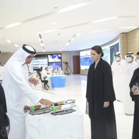 تطوير  الإصدار الثاني للمنصة الوطنية لجودة الهواء. الصورة من "وام"