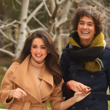 هبة مجدي ومحمد محسن الصورة من حسابها على إنستجرام